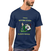 Basic Dark HorseShoe Pitching Tee...