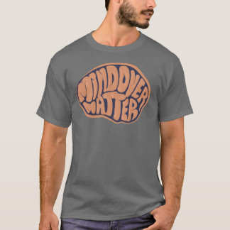 Basic Dark Mind Over Matter T with orange logo T-Shirt
