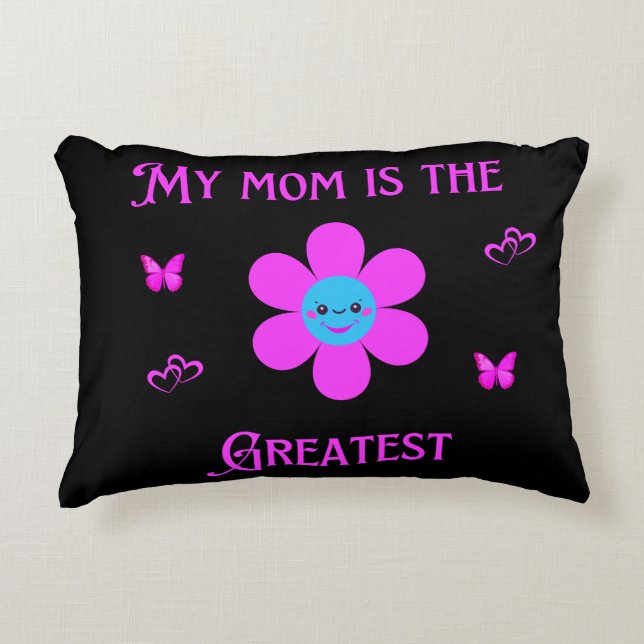 Basic Dark T-Shirt Accent Pillow (Front)