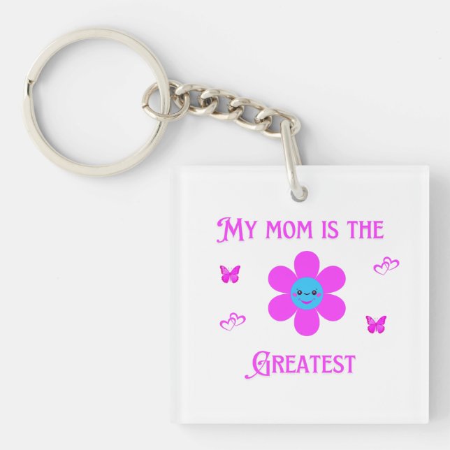 Basic Dark T-Shirt Keychain (Front)