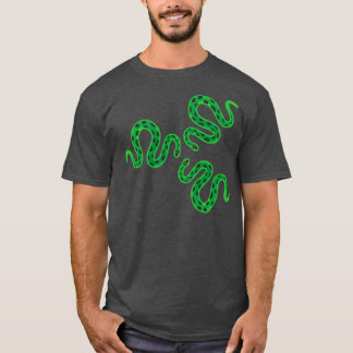 Basic Definitely A Snake Person Green Snake Funny T-Shirt