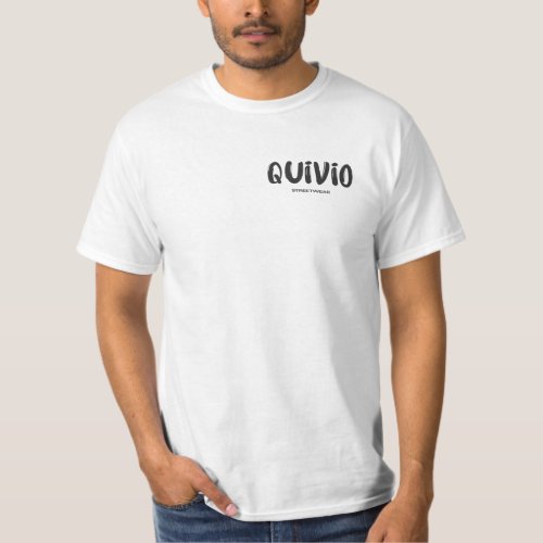 Basic Economic T_shirt QuivioStreetwear Blanco