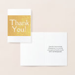 [ Thumbnail: Basic, Elegant "Thank You!" Card ]