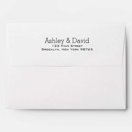 Basic Essential Invitation Envelope