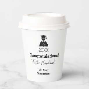 Basic Graduation Theme Paper Cups HAMbyWG