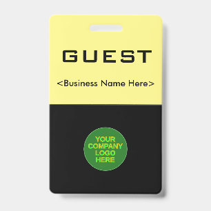Basic "GUEST" Badge