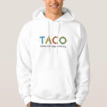 Basic Hooded Taco Sweatshirt, White Hoodie at Zazzle