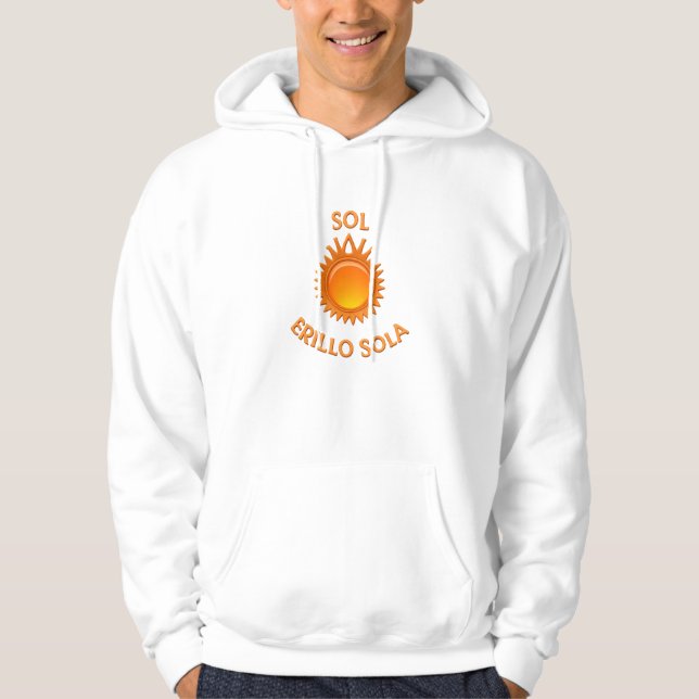 Basic Hoodie with Sun Logo Bright So (Front)