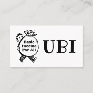 Basic Income For All Business Card