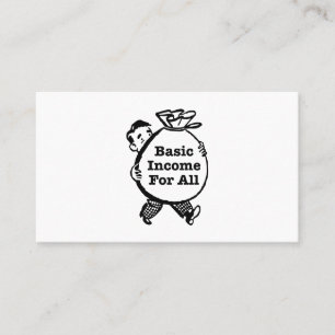 Basic Income For All Business Card