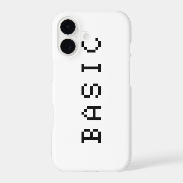 BASIC IPHONE CASE (Back)