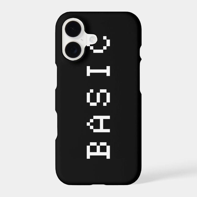 BASIC IPHONE CASE (Back)