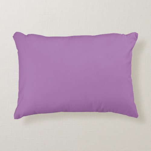 Basic Lavender Purple solid color 11x16 Accent Pillow