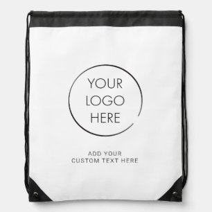 Basic Logo Custom Bag, Business or Shop Backpack