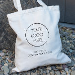 Basic Logo Custom Bag, Business Or Shop Tote Bag at Zazzle