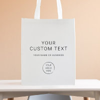 Basic Logo Custom Bag, Business Promotional Tote