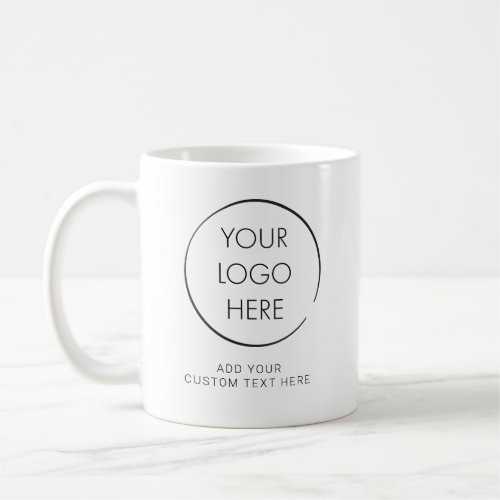 Basic Logo Custom Business or Marketing Coffee Mug