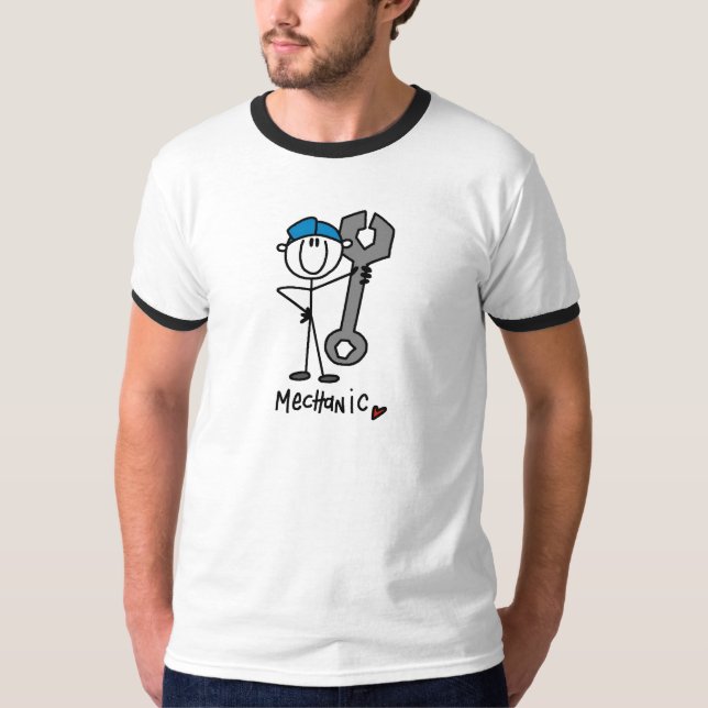 Basic Mechanic T-shirts and Gifts (Front)