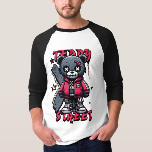 basic mens teddy  T_Shirt