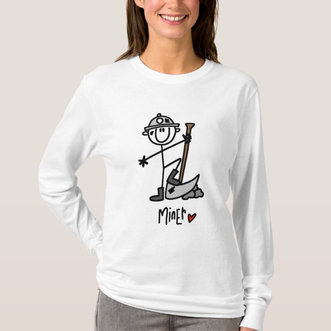 Basic Miner T-shirts and Gifts (Front)