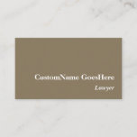 [ Thumbnail: Basic & Minimal Professional Business Card ]