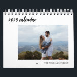 Basic Minimalist Custom Photo Calendar with Notes<br><div class="desc">Basic Minimalist Custom Photo Calendar with Notes.</div>