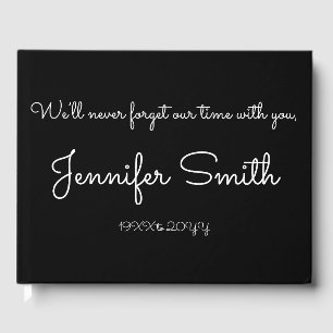 Basic & Minimalist Sympathies Guestbook