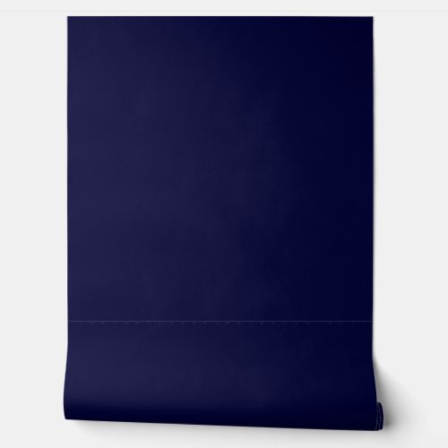 Basic Navy Blue Solid Color Simple One Minimal Wallpaper