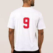 Basic Numbered T-Shirt For Team Players Basic Numbered T-Shirt For Team Players