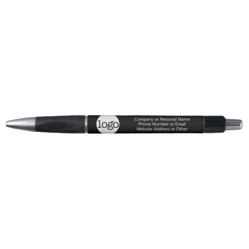 Personalized Black Ink Office Pens | BP320 - Discountmugs