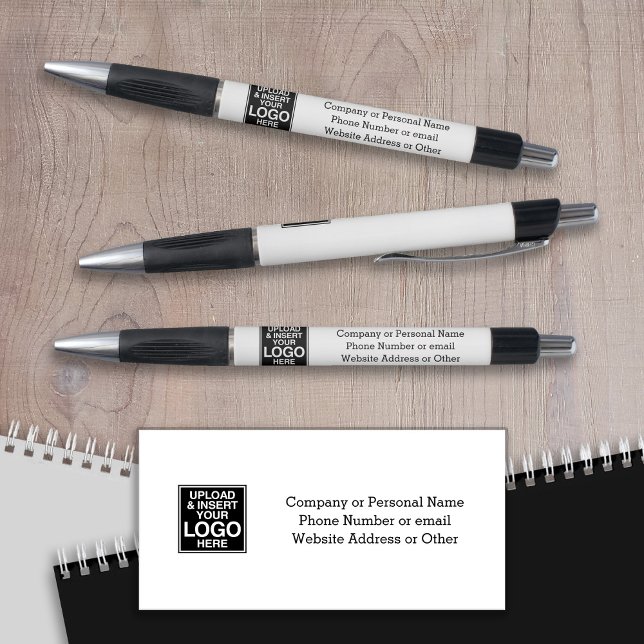 Basic Office Business Logo with 3 lines of Text Pen (Creator Uploaded)