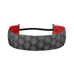 Basic Office Business Logo with Contact Info Athletic Headband