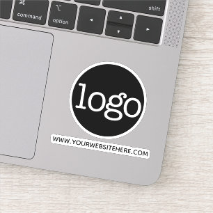 Basic Office or Business Logo and website Sticker