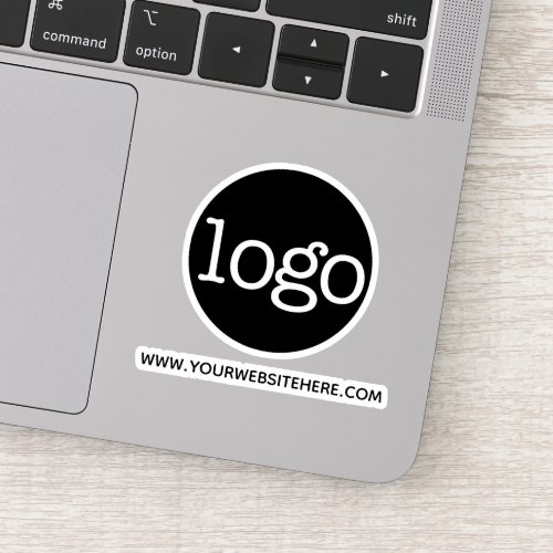 Basic Office or Business Logo and website Sticker