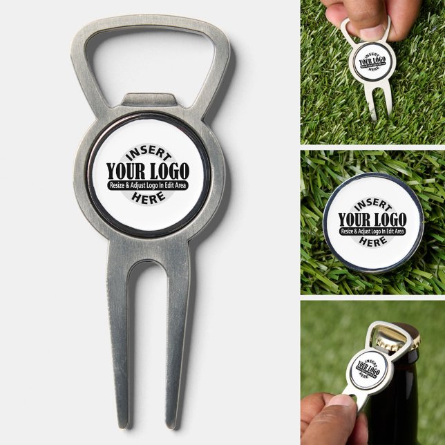 Basic Office or Business Logo Divot Tool (Custom Golf Divot Tool)