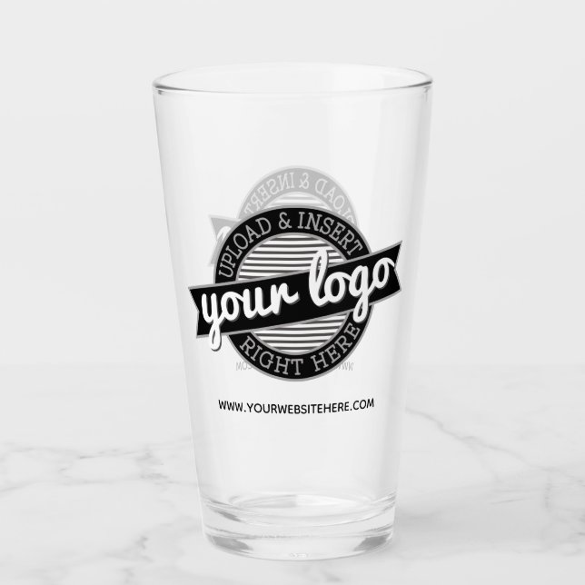 Basic Office or Business Logo Glass (Front)