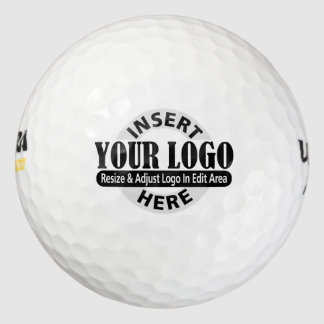 Basic Office or Business Logo Notes Golf Balls