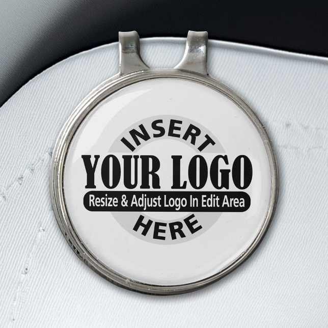 Basic Office or Business Logo Notes Golf Hat Clip (Custom Golf Hat Clip)
