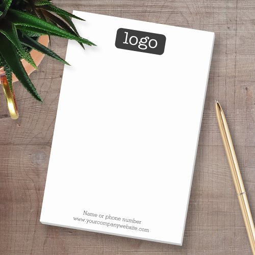 Basic Office or Business Logo or photo Post_it Notes