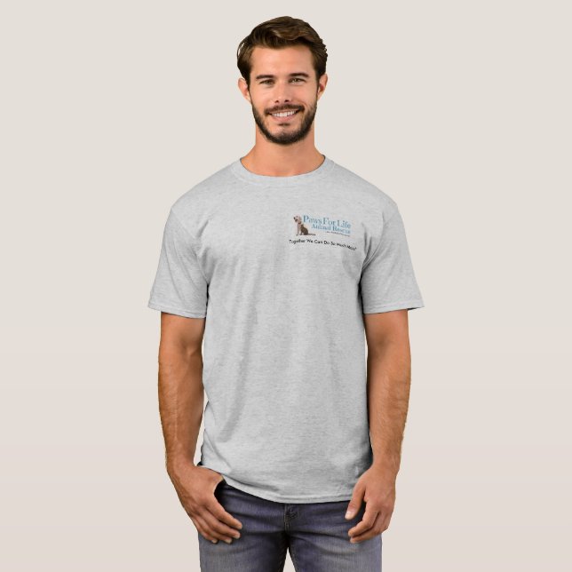 Basic Paws For Life T-shirt (Front Full)