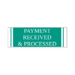 [ Thumbnail: Basic "Payment Received & Processed" Rubber Stamp ]