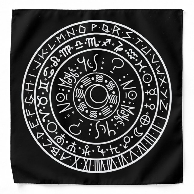 Basic Pendulum Altar Cloth Bandana (Front)