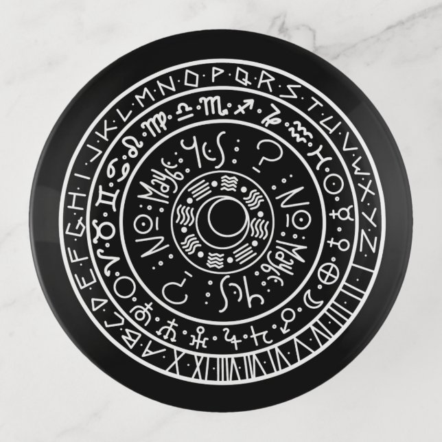 Basic Pendulum Answers Divination Tray (Front)