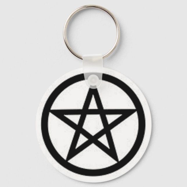 Basic Pentagram Keychain (Front)