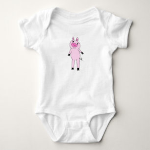 Basic Pig Baby Top