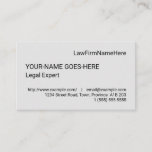 [ Thumbnail: Basic, Plain Business Card ]