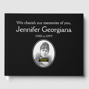 Basic, Plain Condolences Guestbook