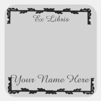 Basic, Plain, Simple Bookplate