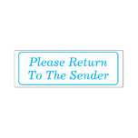 [ Thumbnail: Basic "Please Return to The Sender" Rubber Stamp ]