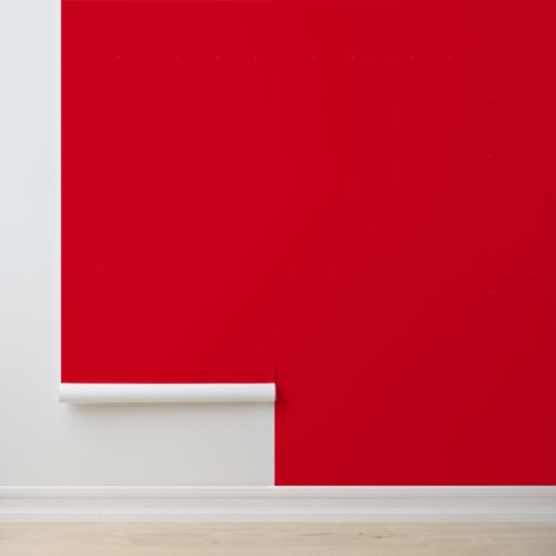 Basic Primary Red Solid Simple minimalist  Wallpaper